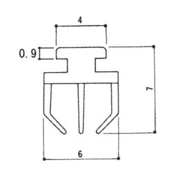 三協部品 引違い窓 気密材 吸音材 気密材 たてかまち 3k21 三協 引き違い窓 サッシ ゴム部品 パッキン ゴムパッキン 3k 21 純正パーツセンター ホクセイ 通販 Yahoo ショッピング