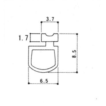 三協部品 引違い窓 気密材 吸音材 気密材 召合せかまち 3k2308 三協 引き違い窓 サッシ ゴム部品 パッキン ゴムパッキン 3k 2308 純正パーツセンター ホクセイ 通販 Yahoo ショッピング