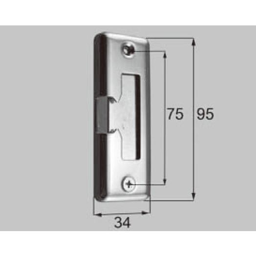 新日軽 テラス 勝手口ドア 錠受け ローラー受け A8sk1467 A8 Sk1467 純正パーツセンター ホクセイ 通販 Yahoo ショッピング
