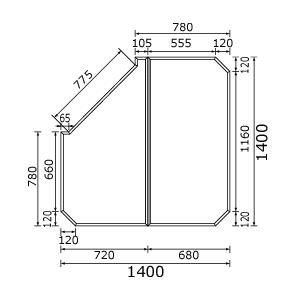 パナソニック水回り部品 バスルーム 風呂 組みフタ 2枚組：風呂フタ