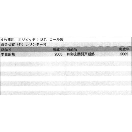 三協部品 玄関引戸 錠：錠(たてかまち)[PKH5111]【三協玄関引き戸