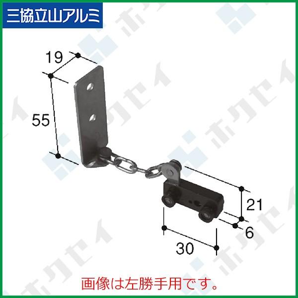 旧立山アルミ補修用部品 その他 連結部品：連結部品(上かまち) 右勝手[PKL3035R]　立山　サッシ　アルミサッシ　樹脂パーツ｜hokusei2