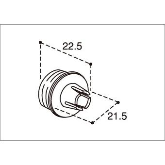 DAIKEN住宅 仮固定ストッパー 上 クローゼット用 X10（旧10