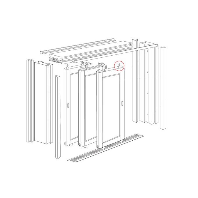 DAIKEN住宅 3枚連動引戸 ピボット（PQKPK3R02） : 純正パーツセンター