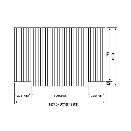 パナソニック水回り部品 バスルーム 風呂 巻きフタ 切り欠型 風呂フタ 短辺0 長辺1270 巻きフタ 両端加工型 切り欠きあり Rs9gvr1134c Rs9gvr1134c 純正パーツセンター ホクセイ 通販 Yahoo ショッピング