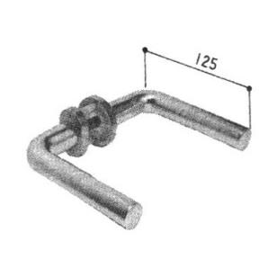 三協部品 勝手口 把手・トップラッチ：把手(たてかまち)[WD3775]【三協ドア】【取手】【引き手】【ハンドル】【レバーハンドル】【外開き窓】【鍵】