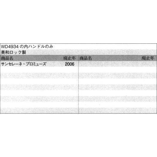 三協部品 玄関ドア 把手：把手(たてかまち)[WD6750]【三協】【玄関扉】【ハンドル】【レバーハンドル】【バーハンドル】【持ち手】【引き手】の画像