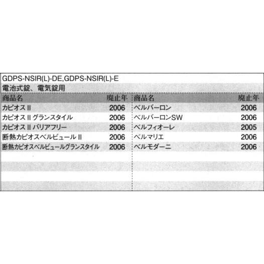 旧立山アルミ補修用部品 玄関ドア シリンダー：シリンダー(たてかまち)[WD7586]  立山 対応商品名を上部画像にてご確認下さい 玄関扉 店舗ドア アの画像