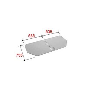 LIXIL　INAX　水回り部品 浴室部品 風呂フタ 組フタ　２枚組み 奥行き寸法７４０ｍｍ〜７９９ｍｍ：組フタ（YFK-1176B(3)）