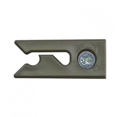 WOODONE住宅部品 上吊り引き戸 上吊りストッパー：上吊りアウトセット