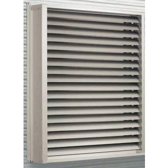 YKKAP窓まわり 目隠し 多機能ルーバー 上下同時可動タイプ[引き違い窓用] 四方枠[網戸付]：[幅830mm×高1335mm]【YKK】【YKK目隠し】【防犯】【サッシ】【アルミ