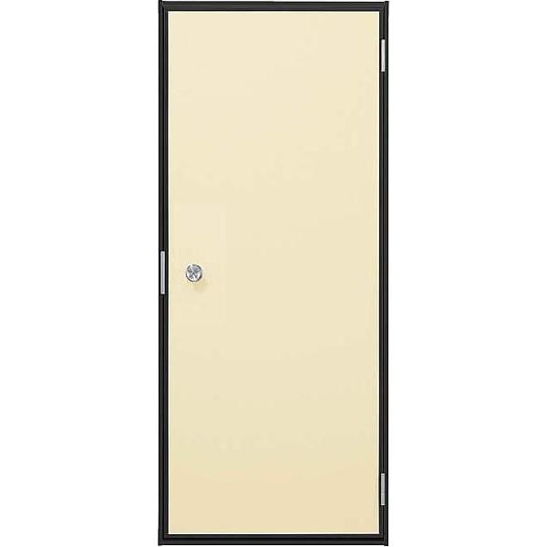 YKKAP勝手口 汎用ドア2HD[フラッシュドアタイプ] プレーンタイプ ランマ無[内付]：[幅796mm×高2007mm]　ykk　YKK勝手口ドア　土間収まり　サッシ　レバ