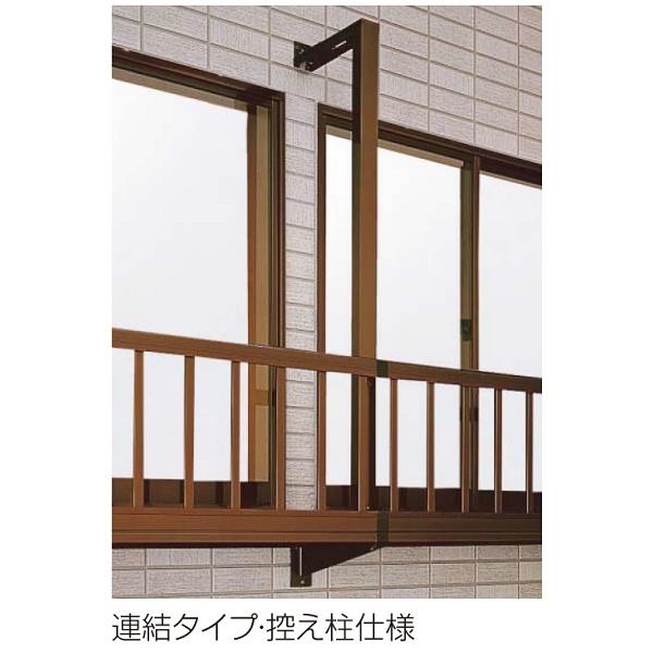 YKKAP窓まわり フラワーボックス 3FB 連結タイプ[控え柱タイプ] ラチス格子：出幅375mm[幅5021mm×高300mm]　YKK　YKKフラワーボックス　花台　アルミ花台_2