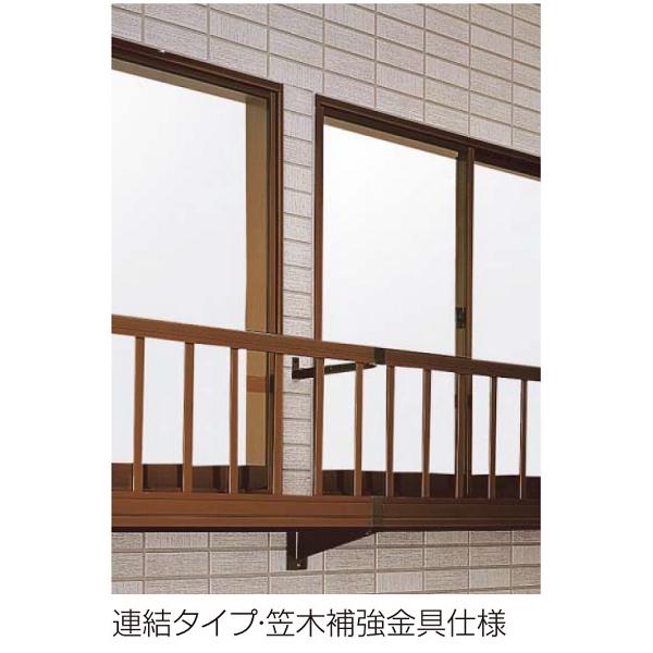 YKKAP窓まわり フラワーボックス 3FB 連結タイプ[補強金具タイプ] 横格子：出幅375mm[幅6931mm×高500mm]　YKK　YKKフラワーボックス　花台　アルミ花台の画像