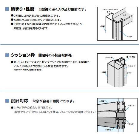 YKK AP YKKAP窓サッシ 簡易限定サッシ 引戸 標準下枠 標準枠 