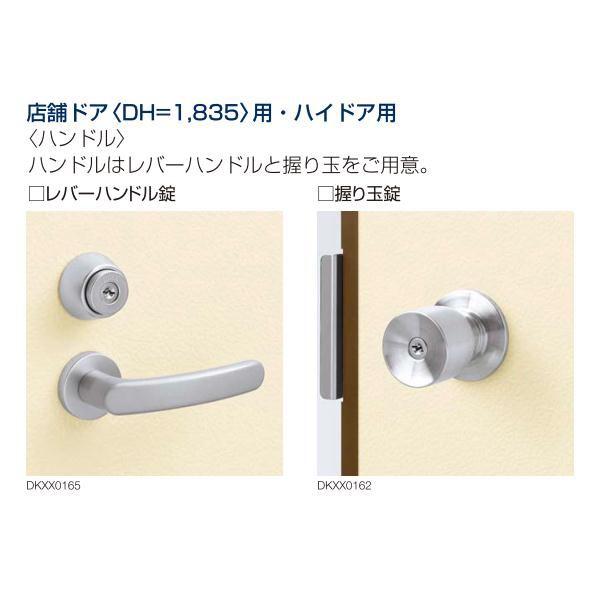YKKAP玄関 リフォーム玄関ドア 取替フラッシュドア 店舗ドア[ドア高=1835]用 プレーンタイプ：（枠なし）[幅761mm×高1835mm]の画像