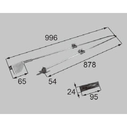 Lixil補修用部品 その他 新日軽ブランド部品 新日軽ブランド部品 ドア 引戸 内装材 ハンドル