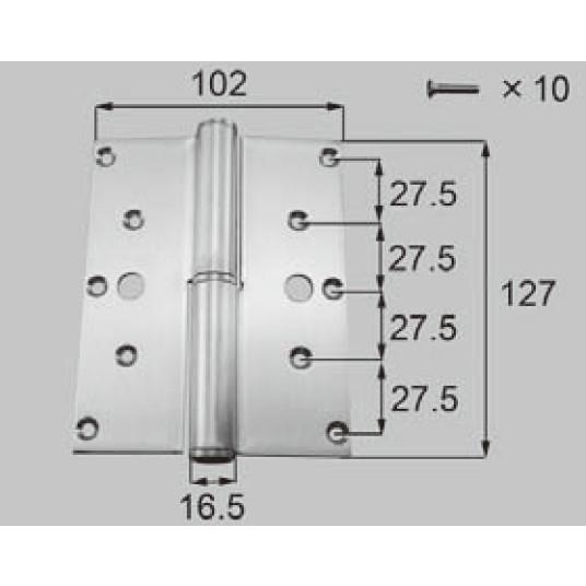 Lixil補修用部品 新日軽ブランド部品 ドア 引戸 内装材 ヒンジ ストッパー 丁番類 丁番 二管丁番 左上部用 A8h1061l1 A8 H1061l1 ノース ウエスト 通販 Yahoo ショッピング