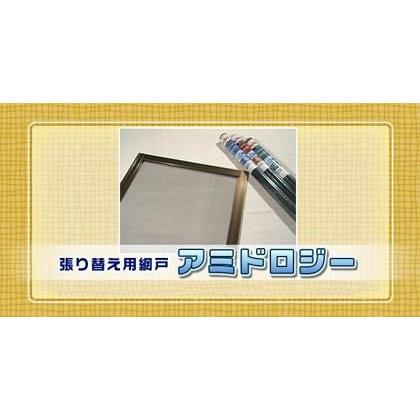 網戸アミドロジー[押し掛ける虫押しとどめる]2m一巻き（10本入り口・入口） 張替えあみど 張替えサイバー空間 張替え用網 殺虫剤サイバー空間 アミドネット その他サッシ、窓-DIY、工具