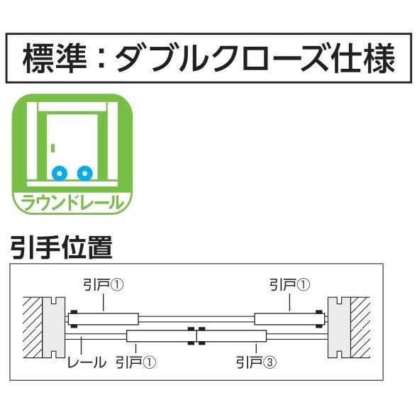 YKKAPアルミインテリア　スクリーンパーティション[室内引戸]　引違い戸4枚建(木質枠)　SAタイプ　ノンケーシング枠：[幅2337〜3900mm×高1658〜2458mm]