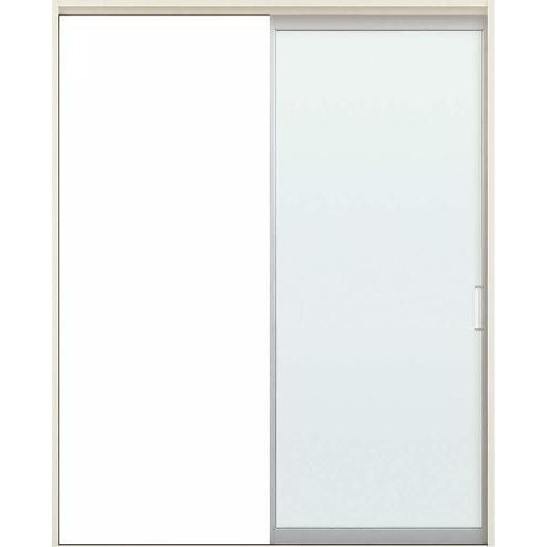 YKKAPアルミインテリア スクリーンパーティション[室内引戸] 片引き戸(木質枠) SAタイプ ノンケーシング枠：[幅1188〜2215mm×高1658〜2458mm]