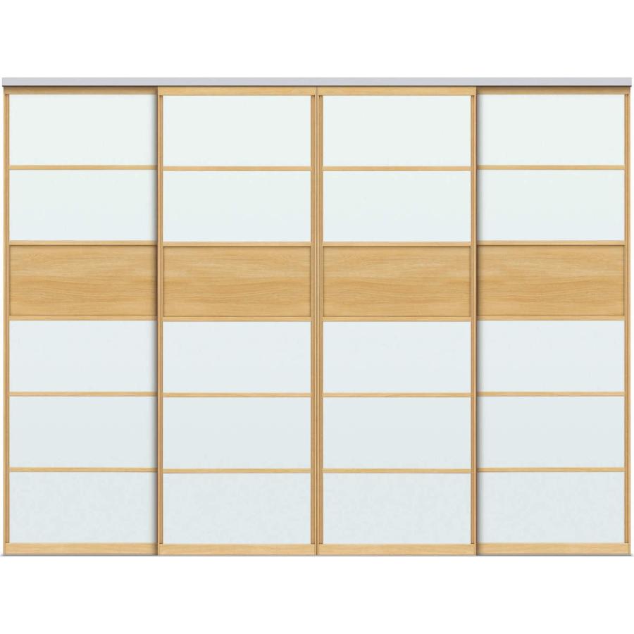 YKK AP 【クーポンで10％OFF】YKKAPアルミインテリア スクリーンパーティション[間仕切] 引違い4枚建(アルミ枠) HAタイプ ...