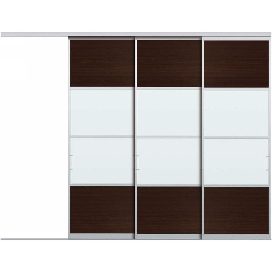 Ykkapアルミインテリア スクリーンパーティション 間仕切 片引き戸3枚建 アルミ枠 Cタイプ 幅3455 4000mm 高2443 2732mm Ayk 4000x2732 C3 C3ua ノース ウエスト 通販 Yahoo ショッピング