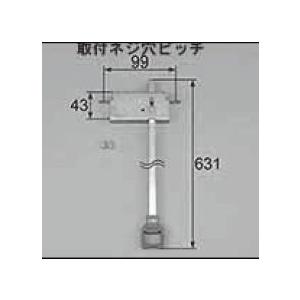 LIXIL補修用部品 窓・サッシ用部品 錠 雨戸：雨戸錠73用[C1X20]