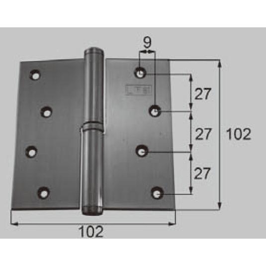Lixil補修用部品 新日軽ブランド部品 ドア 引戸 内装材 ヒンジ ストッパー 丁番類 丁番 二管丁番左勝手 下部用 C8h112 C8 H112 ノース ウエスト 通販 Yahoo ショッピング