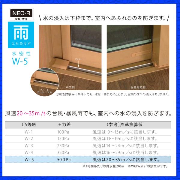 YKKAP窓サッシ 引き違い窓 エピソード2NEO-R 2枚建 2×4工法：[幅640mm 