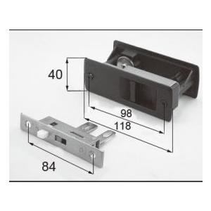 LIXIL補修用部品 ドア・引戸用部品 錠 玄関・店舗・勝手口引戸 引手錠