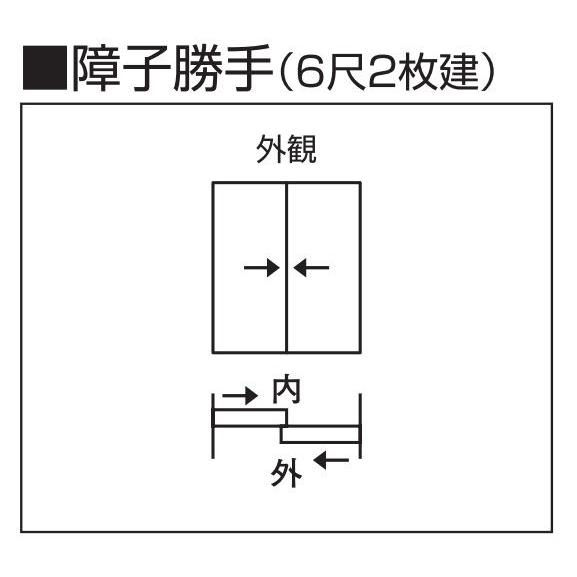 YKKAP玄関 断熱玄関引戸 れん樹[伝統和風] 6尺2枚建[ランマ通し] A14[木目柄]：複層ガラス[幅1640mm×高2230mm]　ykk　YKK玄関引き戸　れんじゅ　玄関戸 - 3