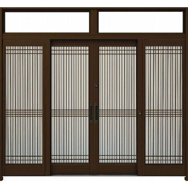 完売 Ykkap玄関 玄関引戸 れん樹 伝統和風 9尺引分け戸 ランマ付 A05 アルミ色 単板ガラス 幅2600mm 高2330mm Ykk Ykk玄関引き戸 引き戸 れんじゅ 超人気 Atempletonphoto Com