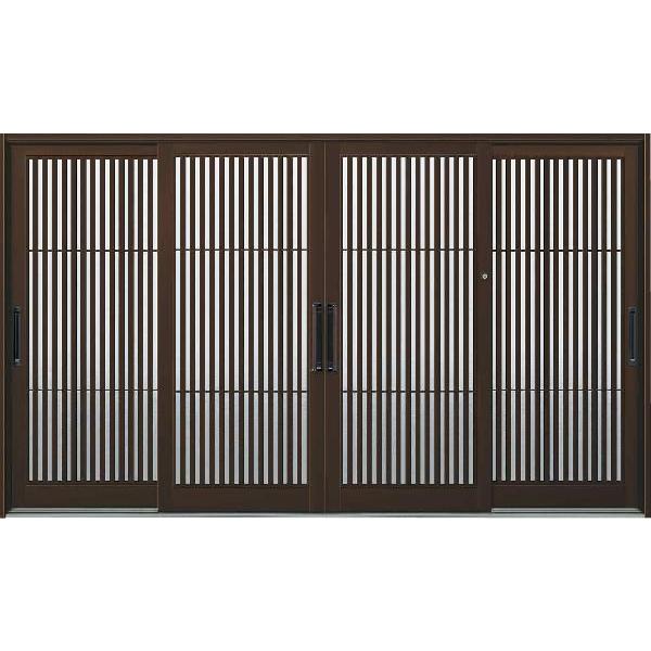 冴ii 断熱玄関引戸 断熱玄関引戸 Ykkap玄関 Dhs 3152 16g ノース ウエスト 住宅設備 冴ii 和風4枚建 ランマ通し Dhs 3152 ｄ３仕様 幅3510mm 高50mm Ykk Ykk玄関引き戸 引き戸 さえ 玄関戸 玄関ドア引