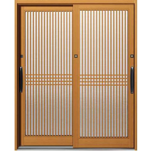 YKK AP YKKAP玄関 断熱玄関引戸 冴II 新槇2枚建[ランマ通し] DHS-3401