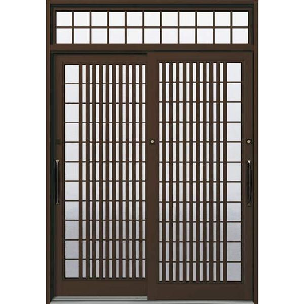 Ykkap玄関 断熱玄関引戸 冴ii 和風2枚建 ランマ付 Dhs 3102 ｄ３仕様 幅1635mm 高2410mm Ykk Dhsi 3102 21g Ykkap製品の格安販売をしております 窓 玄関 勝手口など初心者の方でも取り付けられるよう万全のサポートを致します Dhsi 3102 21g Ykkap玄関 玄関ドア引