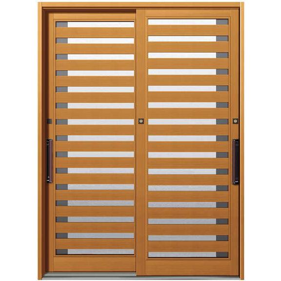 YKK AP YKKAP玄関 断熱玄関引戸 冴II 新槇2枚建[ランマ通し] DHS-3503