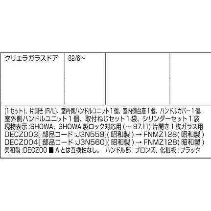 LIXIL補修用部品 ドア・引戸用部品 錠 玄関・店舗・勝手口・テラスドア 把手：押板ハンドル[FNMZ128]_1