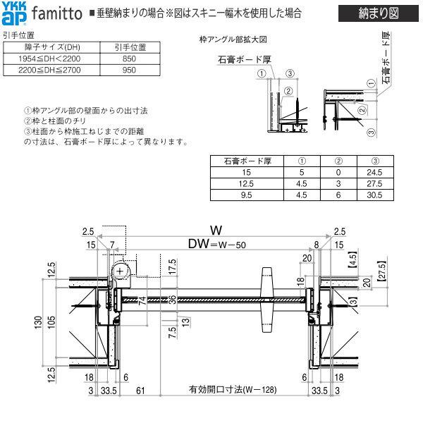 お買い得！ YKKAP室内ドア ファミット[ガラスデザイン] 片開きドア 全採光 透明：[幅823mm×高2019mm] 【1140236447】(40326円)