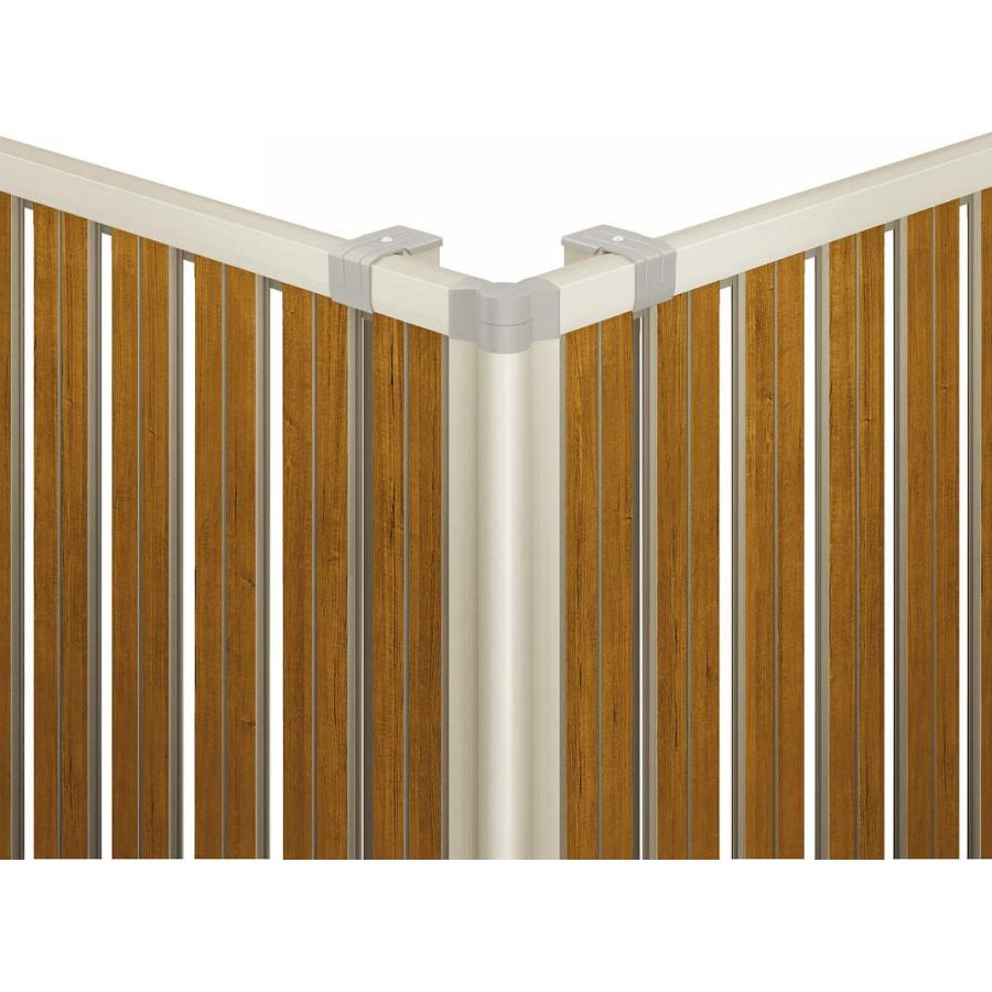 Ykkapオプション ガーデンエクステリア フェンス ルシアスフェンス F01型 目隠しコーナー継手 高800mm Hfe 3 08 F01 ノース ウエスト 通販 Yahoo ショッピング