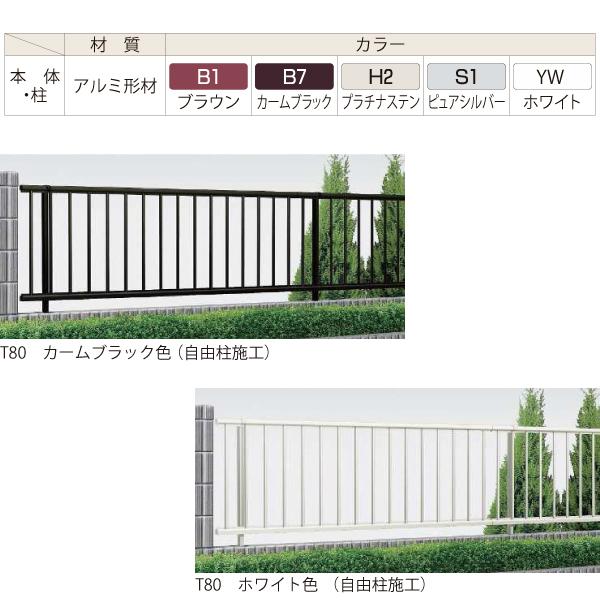 YKK AP YKKAPガーデンエクステリア 形材フェンス シンプレオフェンス 