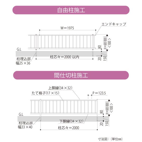 YKK AP YKKAPガーデンエクステリア 形材フェンス シンプレオフェンス