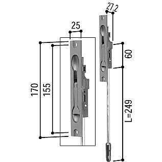 YKK AP フランス落し(HH-2K-30281-249) フランス落とし 落とし棒 YKK AP フランス落し(HH-2K-30281-249) フランス落とし 落とし棒