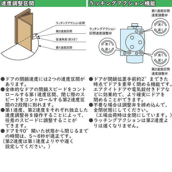 YKKAP ドアクローザー(HH-3K-15974)代替品(BSTDCSA45P) 純正・メーカー保証・高耐久_10