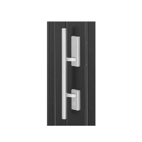 プッシュプル　両開き用固定ハンドル(HH-3K-16517)　両開きドア　固定型ハンドル　ハンドル　店舗ドア　玄関ドア　YKK両開きドア