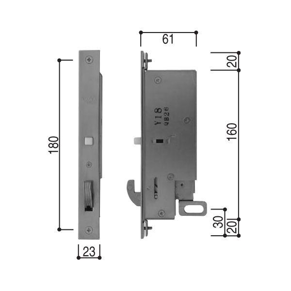 YKK AP シリンダーセット(HH-DHL-101-CY) 玄関引戸 玄関引き戸 YKK AP シリンダーセット(HH-DHL-101-CY) 玄関引戸 玄関引き戸