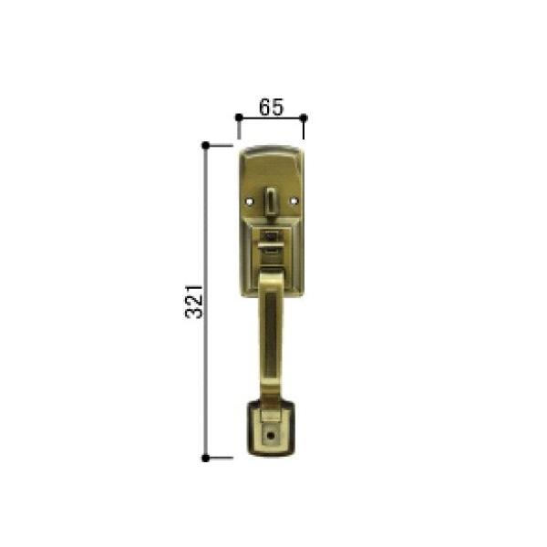 YKKAP交換用部品 サムラッチ(内ハンドル・サムターン)(HH-J-0016)