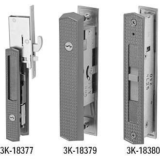 YKKAP交換用部品 戸先・召合せ 内外締り錠セット(HH-J-0405U5)