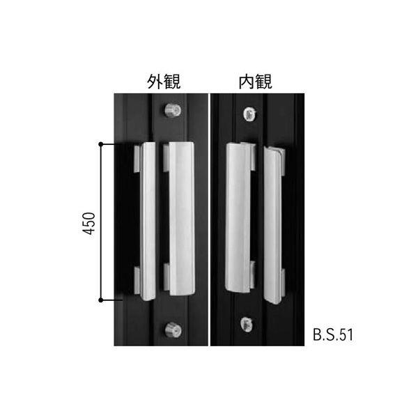 プッシュプル錠セット(HH-J-0659)