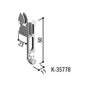 YKKAP 網戸用摺動片(HH-K-35777) 純正・型番対応 : ノース&ウエスト